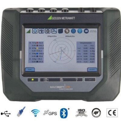 多功能電能質(zhì)量分析儀 MAVOWATT 270主要功能簡(jiǎn)介